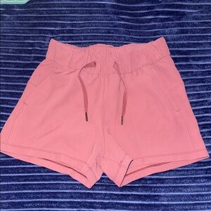 Lululemon Athletica Pink Athletic Shorts